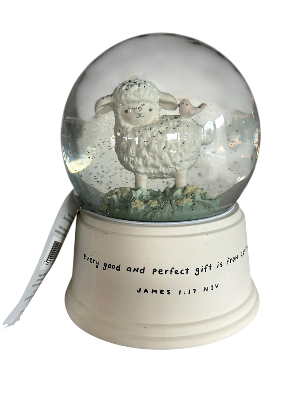 Hallmark Musical Little Lamb Musical Snow Globe NWT